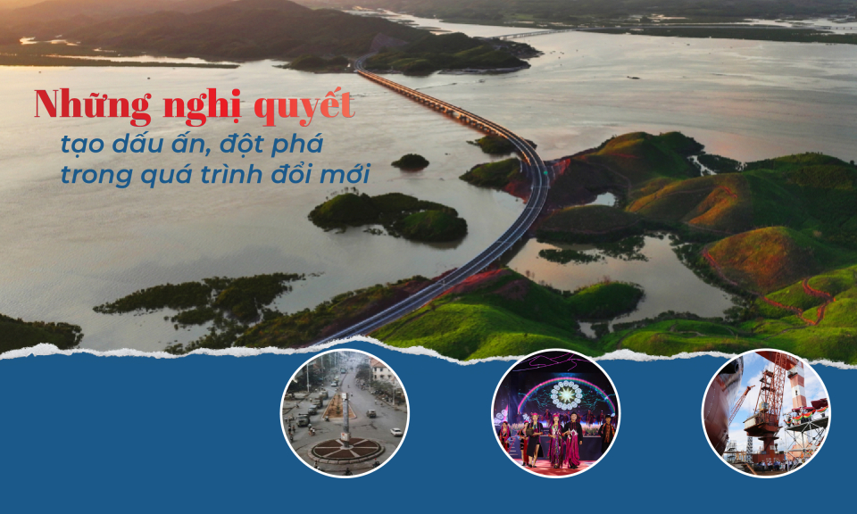 Những nghị quyết tạo dấu ấn, đột phá trong quá trình đổi mới