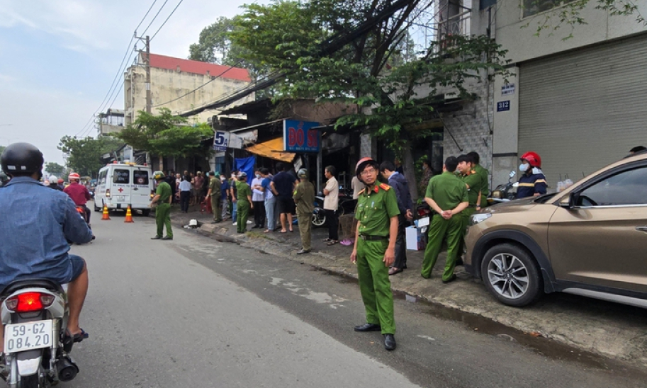 Cháy nhà ở đường Lê Quang Đạo, cụ già 84 tuổi thiệt mạng