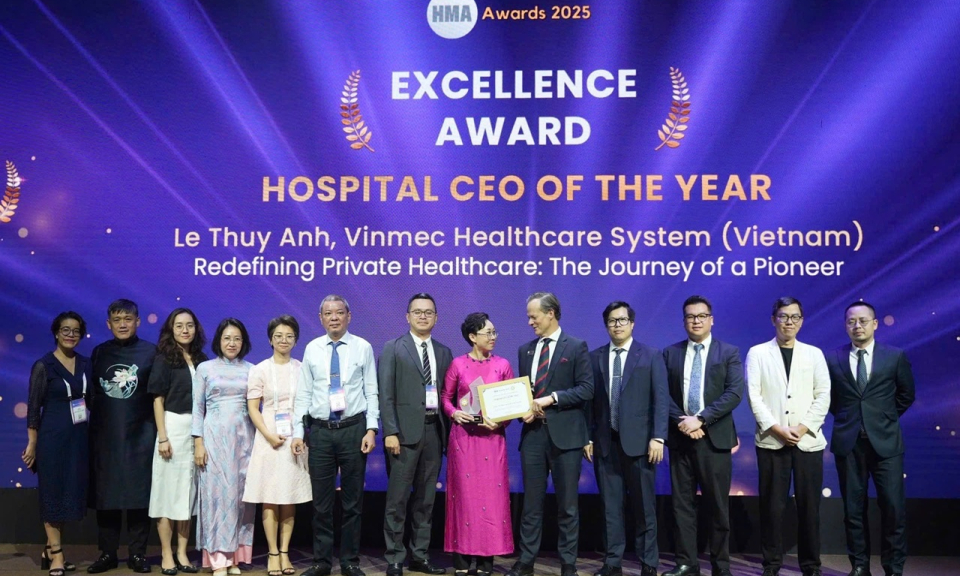 Vinmec bứt phá: Tiếp tục được vinh danh tại Hội nghị Quản lý Bệnh viện châu Á 2025 