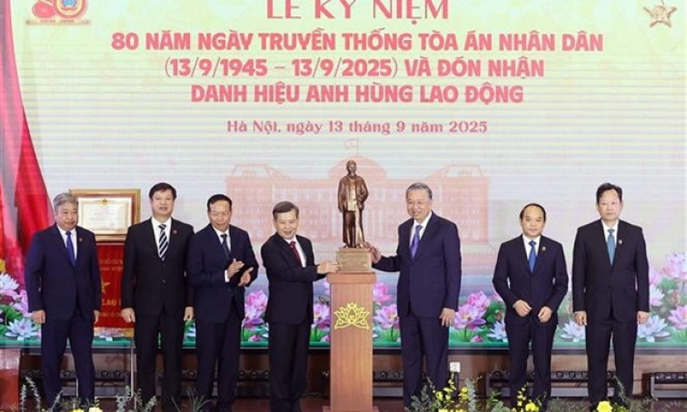 Party chief highlights court sector's role in ensuring justice, fairness, integrity, and impartiality