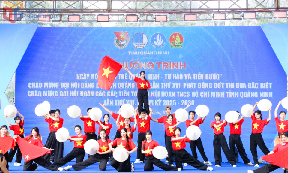 Trên 1.500 ĐVTN tham gia Ngày hội “Tuổi trẻ Quảng Ninh - Tự hào và tiến bước”