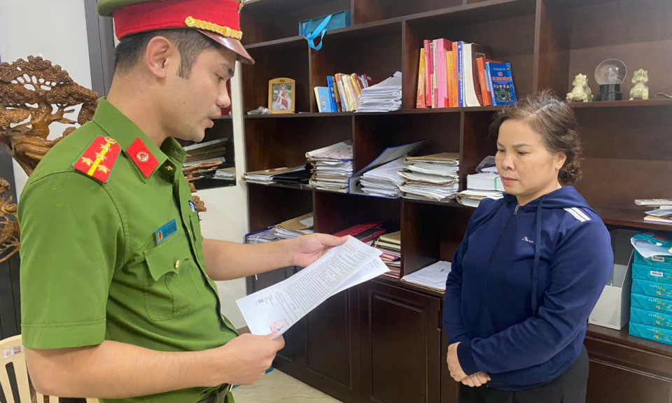 Khởi tố nữ giám đốc chợ đầu mối Đông Hương, Thanh Hóa