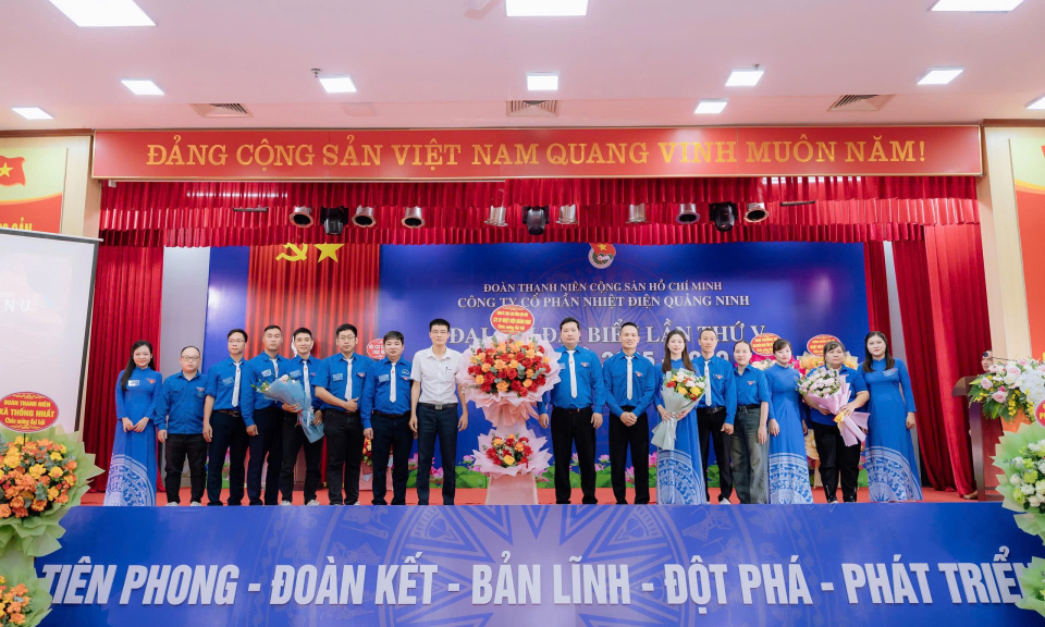 Đại hội Đoàn Thanh niên Công ty Nhiệt điện Quảng Ninh lần thứ V thành công tốt đẹp