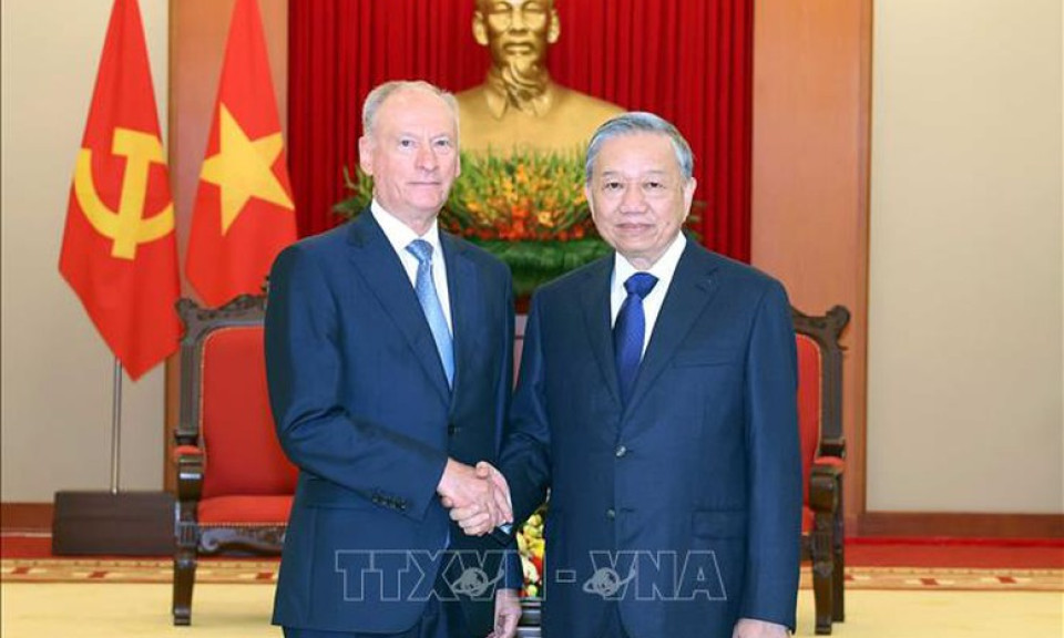 Tổng Bí thư Tô Lâm tiếp Trợ lý Tổng thống, Chủ tịch Hội đồng Biển Liên bang Nga