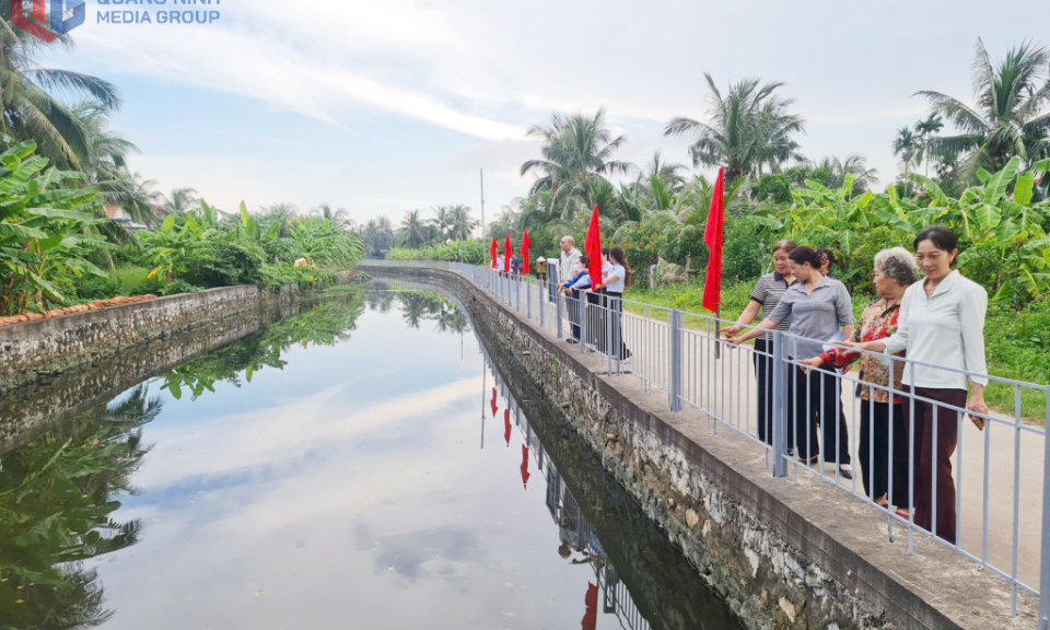 Phường Hà An: Khánh thành công trình phòng chống đuối nước