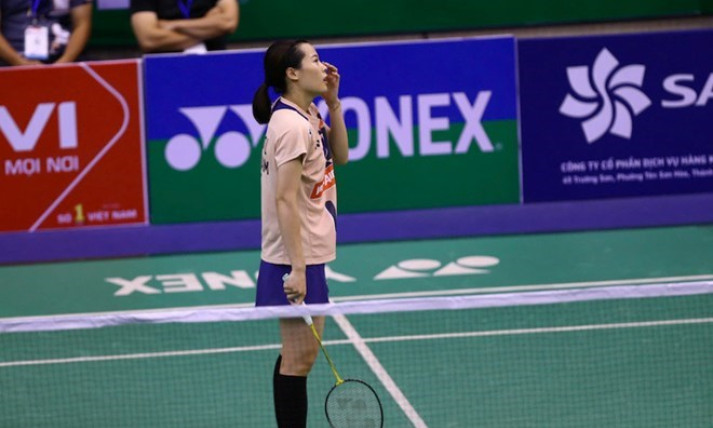 Thùy Linh chấn thương, bỏ cuộc giữa chừng tại giải cầu lông Trung Quốc