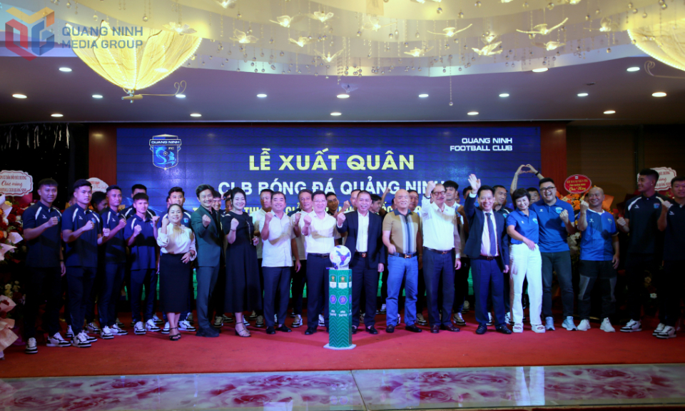 CLB Bóng đá Quảng Ninh xuất quân tham gia Giải hạng Nhất quốc gia 2025-2026