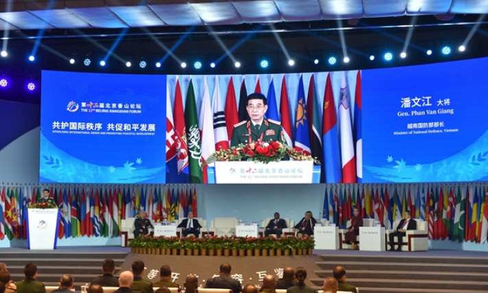 Defence Minister calls for united front in global security talks