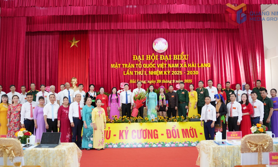 Đại hội đại biểu MTTQ Việt Nam xã Hải Lạng lần thứ I, nhiệm kỳ 2025 – 2030