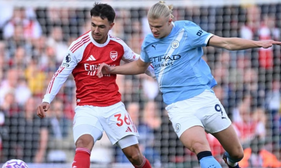 Man City 'tử thủ' bất thành, mất điểm phút cuối trước Arsenal