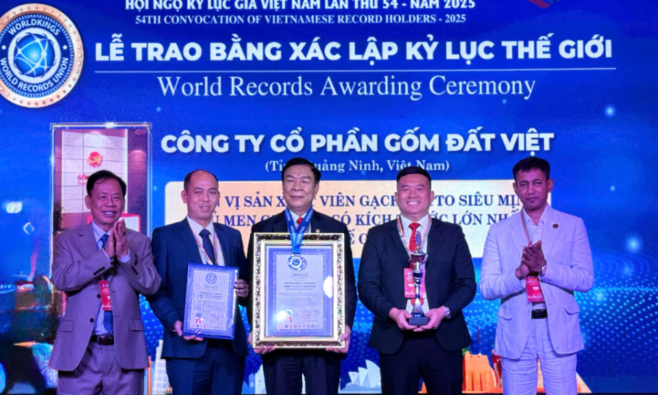 Quảng Ninh có một cá nhân được nhận danh hiệu “Tinh hoa Kỷ lục"