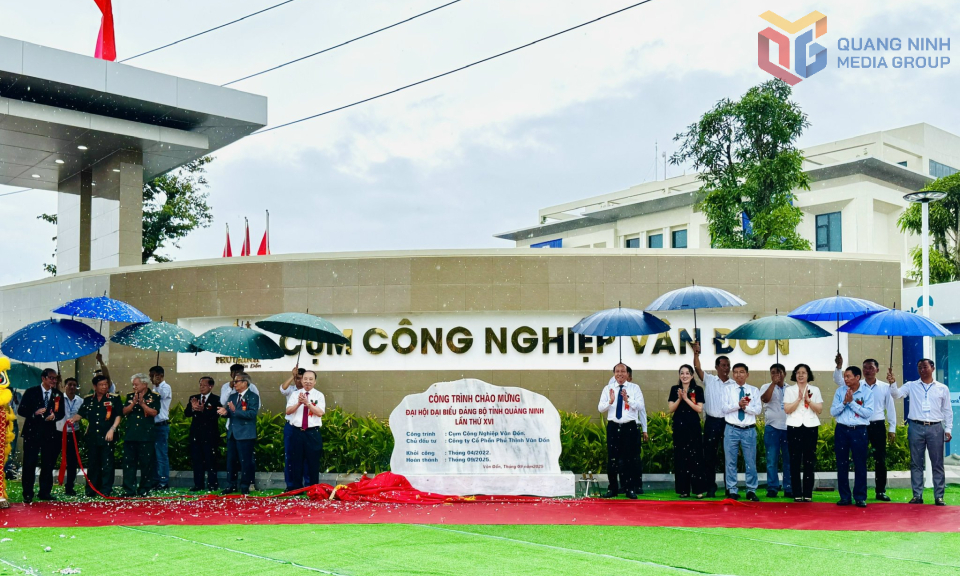Khánh thành Cụm công nghiệp Vân Đồn