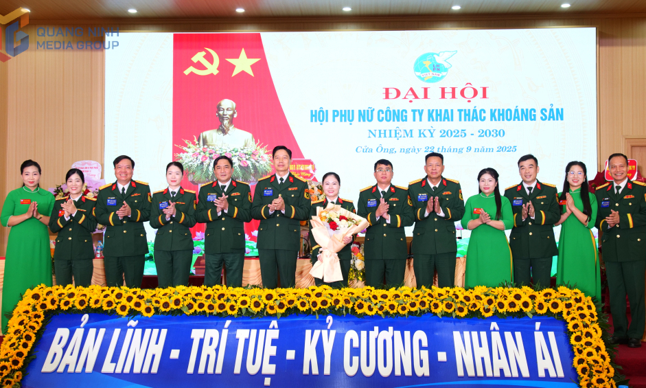 Đại hội Hội Phụ nữ Công ty Khai thác Khoáng sản (Binh đoàn 19) nhiệm kỳ 2025-2030