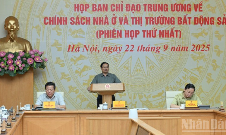Tháo gỡ mọi vướng mắc, thúc đẩy phát triển thị trường bất động sản, nhà ở xã hội lành mạnh, đúng hướng