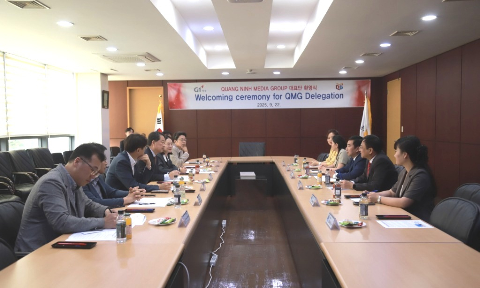 Báo và Phát thanh, Truyền hình Quảng Ninh thăm và làm việc với Đài Phát thanh Truyền hình Gangwon, Hàn Quốc