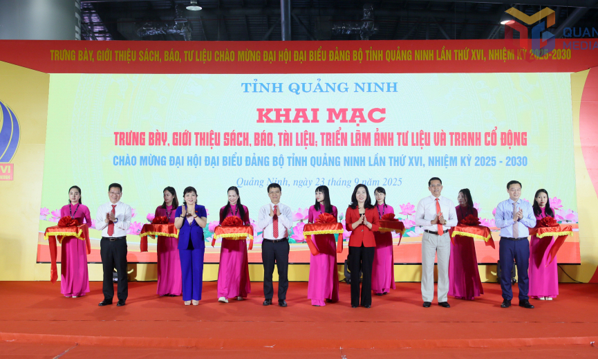 Khai mạc trưng bày, triển lãm ấn phẩm văn hoá chào mừng Đại hội Đảng bộ tỉnh 