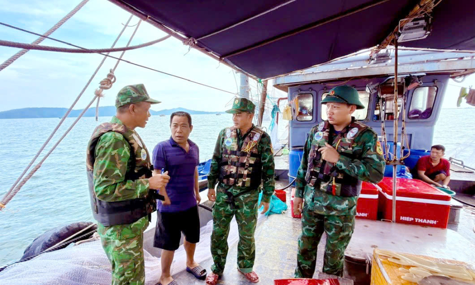Bộ đội Biên phòng Quảng Ninh chủ động ứng phó bão Ragasa