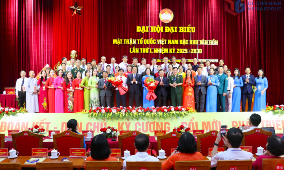 Đại hội đại biểu Mặt trận Tổ quốc Việt Nam đặc khu Vân Đồn lần thứ I
