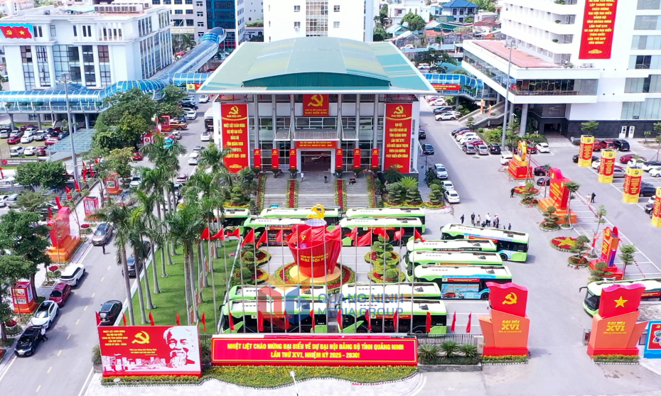 Từ 25-27/9 diễn ra Đại hội đại biểu Đảng bộ tỉnh Quảng Ninh lần thứ XVI, nhiệm kỳ 2025-2030