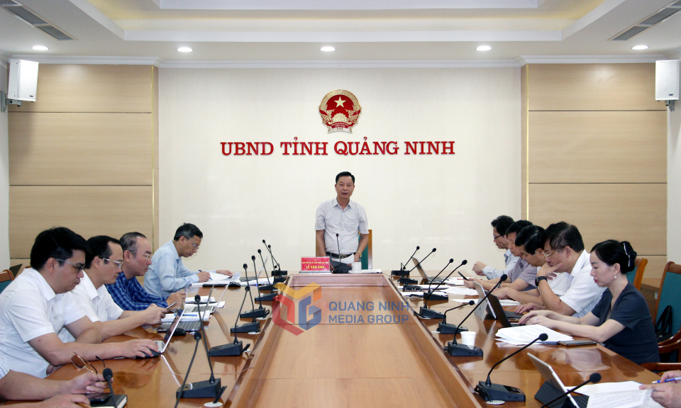 UBND tỉnh nghe báo cáo kết quả giải quyết kiến nghị của cử tri