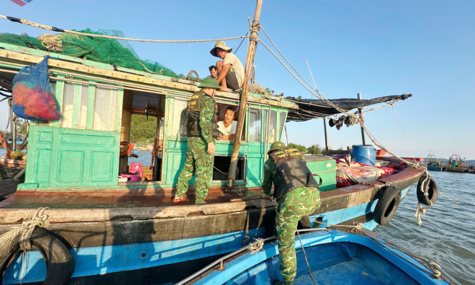 BĐBP Quảng Ninh: Bố trí 255 cán bộ, chiến sĩ trực chống bão số 9