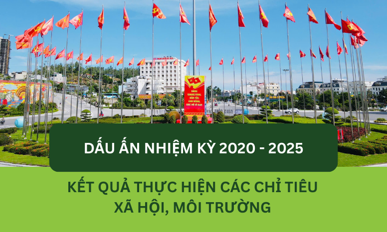 Dấu ấn nhiệm kỳ 2020 - 2025: Kết quả thực hiện các chỉ tiêu xã hội, môi trường