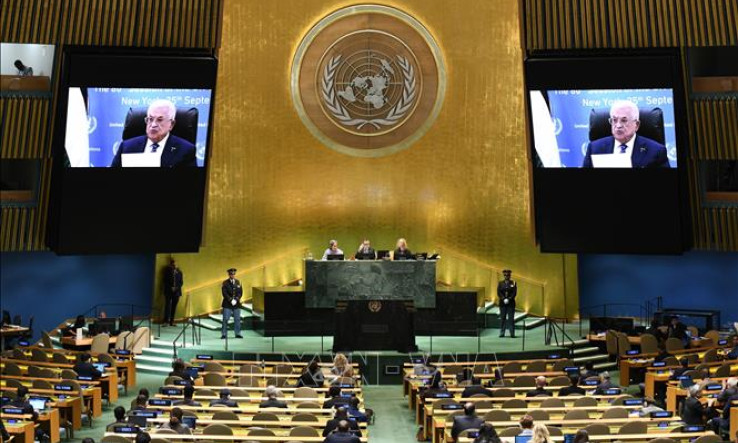 Khóa họp 80 ĐHĐ LHQ: Palestine cam kết hợp tác thực hiện kế hoạch hòa bình cho Dải Gaza
