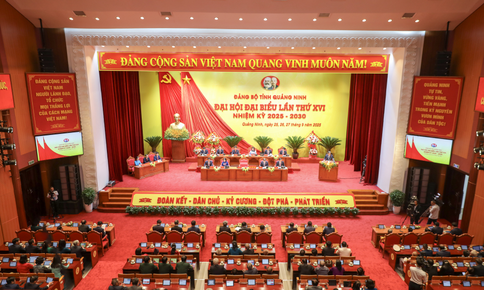 Ngày làm việc thứ 3 Đại hội đại biểu Đảng bộ tỉnh lần thứ XVI