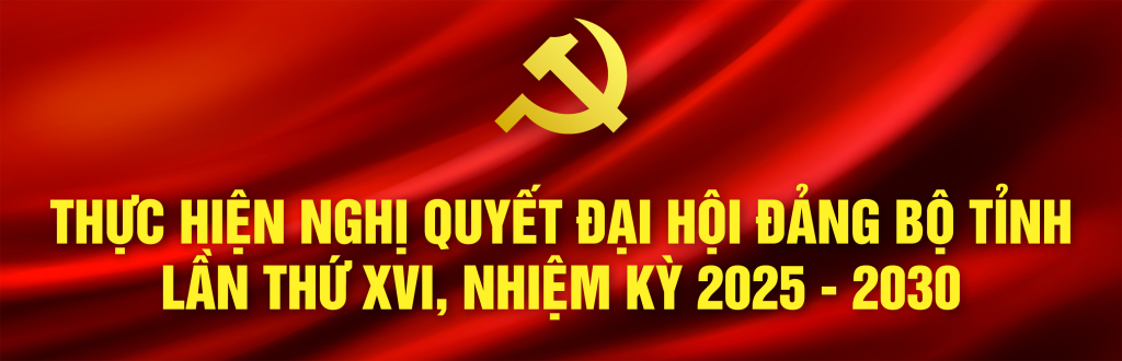 Thực hiện Nghị quyết Đại hội Đảng bộ tỉnh lần thứ XVI