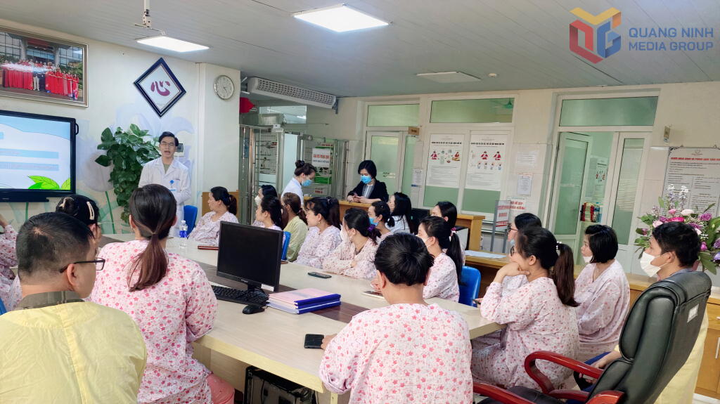 học tiền sản Bệnh viện Sản Nhi Quảng Ninh