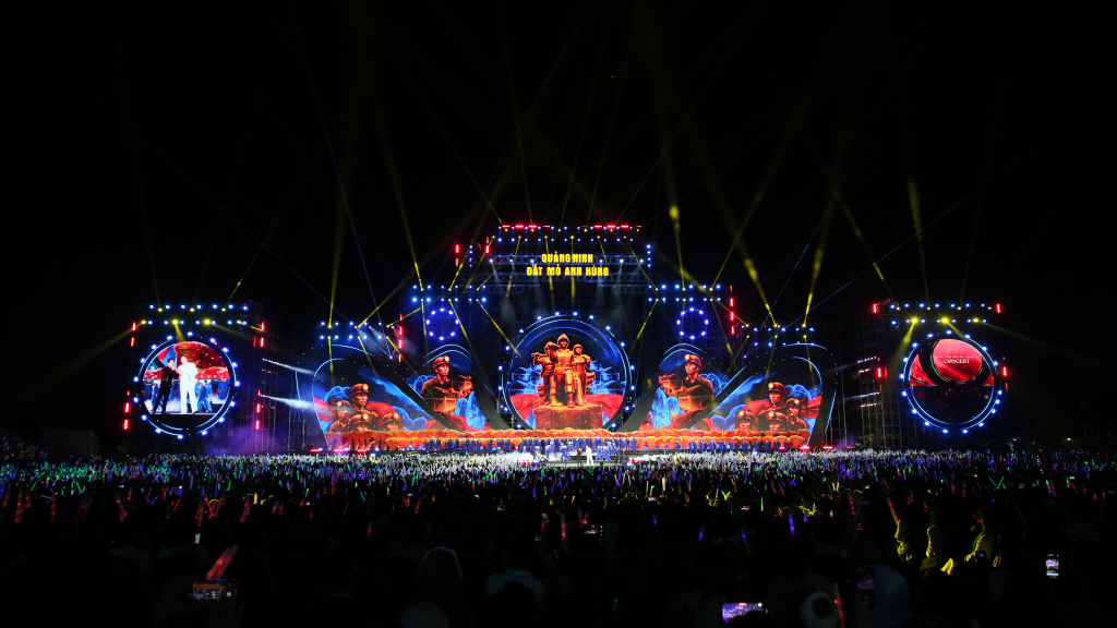 Chương trình mang đậm màu sắc và dấu ấn của vùng Mỏ Quảng Ninh. 