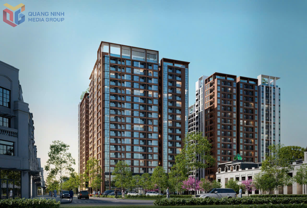 Đồng loạt khởi công, khánh thành các công trình chào mừng Đại hội XIV của Đảng Phối cảnh dự án nhà ở xã hội.