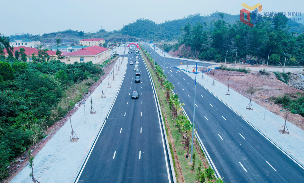 Tuyến đường kết nối cầu Vân Đồn 3 đến khu tái định cư Đoàn Kết.