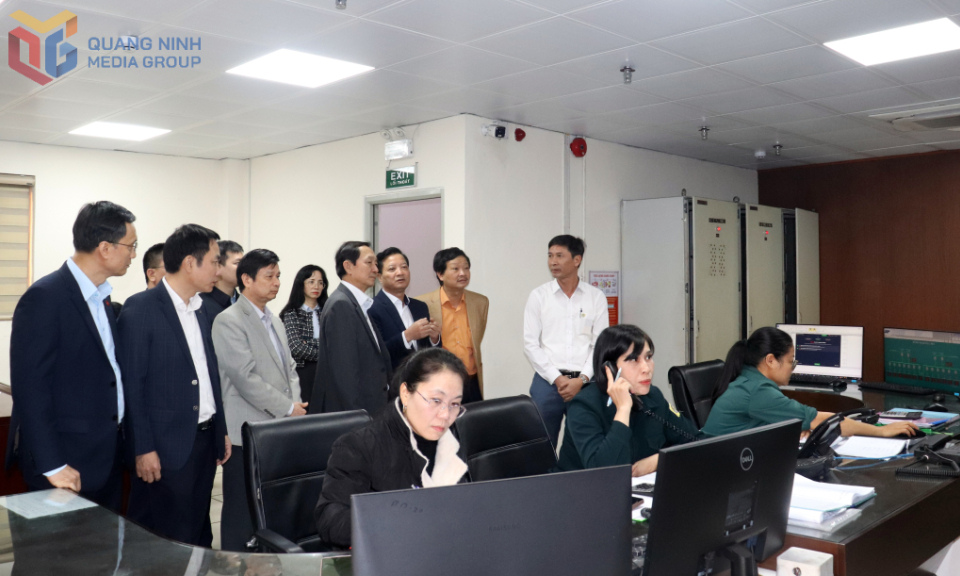 Đoàn Công tác Ban Tuyên giáo - Dân vận Trung ương khảo sát tại các đơn vị thuộc TKV