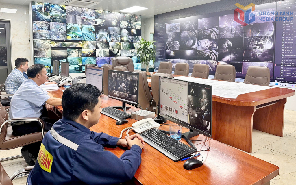 Trung tâm điều hành sản xuất Công ty than Nam Mẫu - TKV.