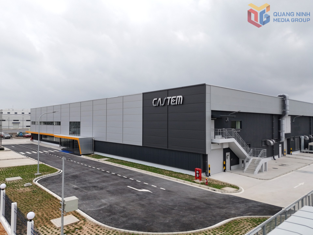 Nhà máy sản xuất và kinh doanh các chi tiết cơ khí chính xác của Castem Việt Nam tại Khu công nghiệp Amata Sông Khoai.