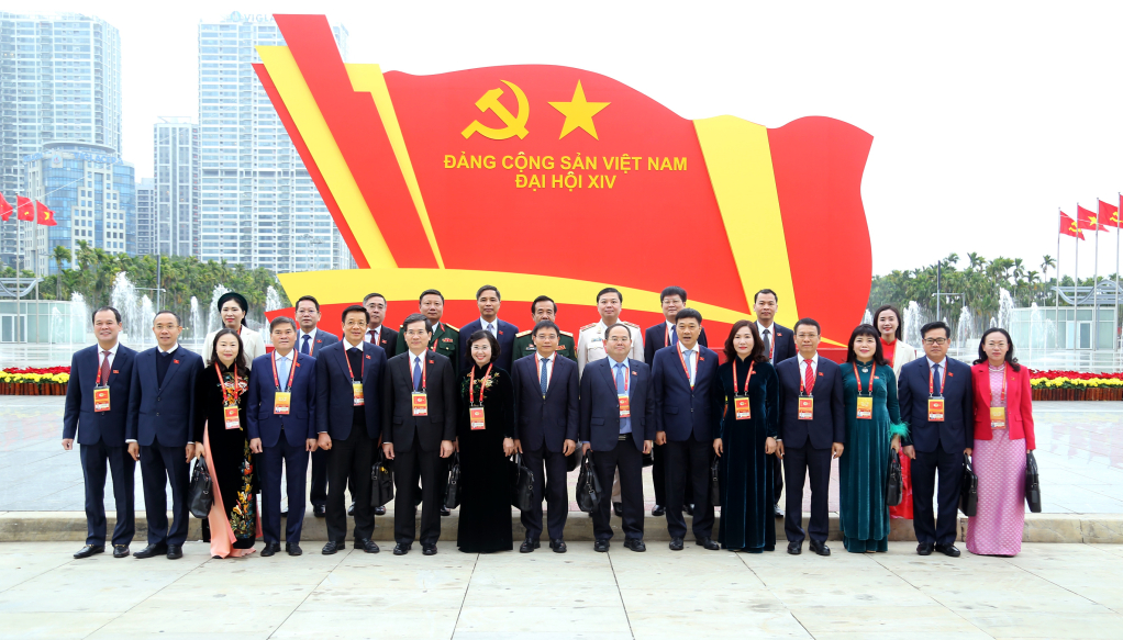 Đoàn đại biểu Đảng bộ tỉnh Quảng Ninh 