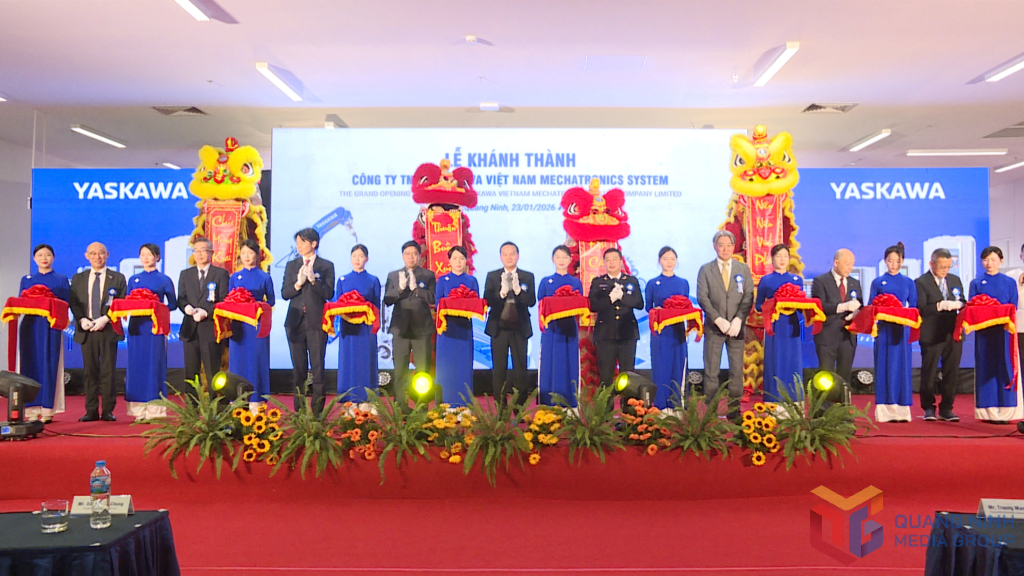 Tập đoàn Yaskawa Electric (Nhật Bản) tổ chức Lễ khánh thành Nhà máy Yaskawa Việt Nam.