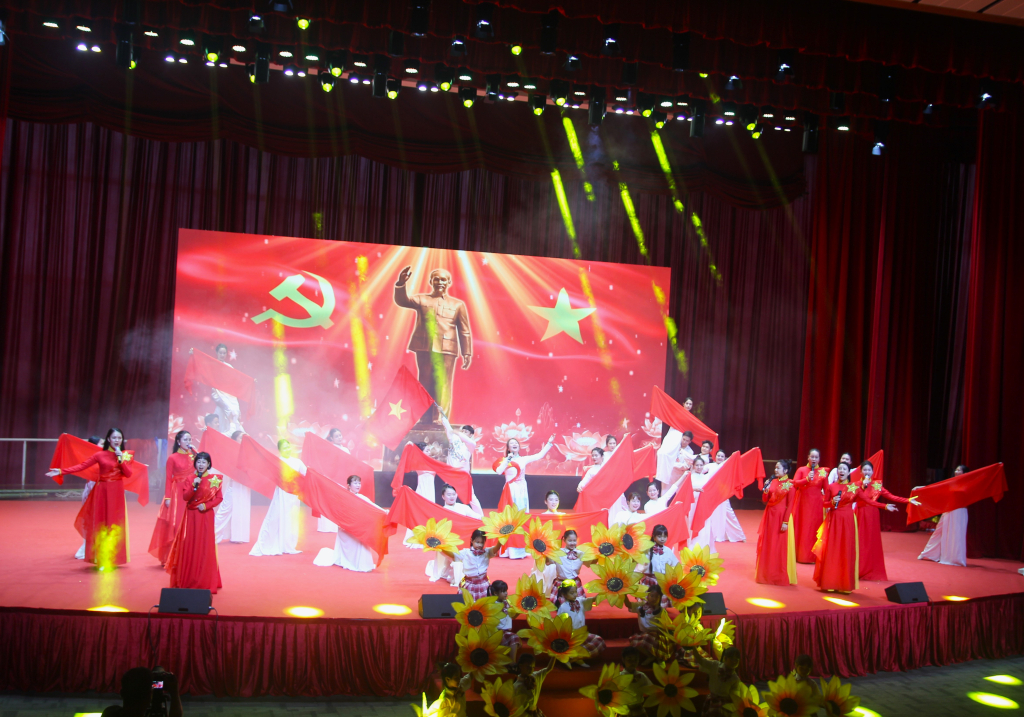 Tiết mục của đoàn Quảng Ninh tham dự Liên hoan Tuyên truyền lưu động toàn quốc năm 2026.