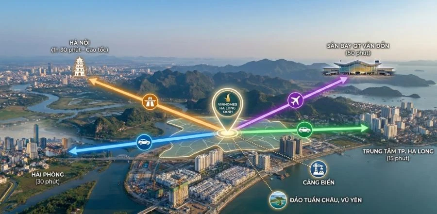 Đại đô thị Vinhomes Global Gate Hạ Long kiến tạo chuẩn sống mới tại Quảng Ninh - Báo Quảng Ninh điện tử