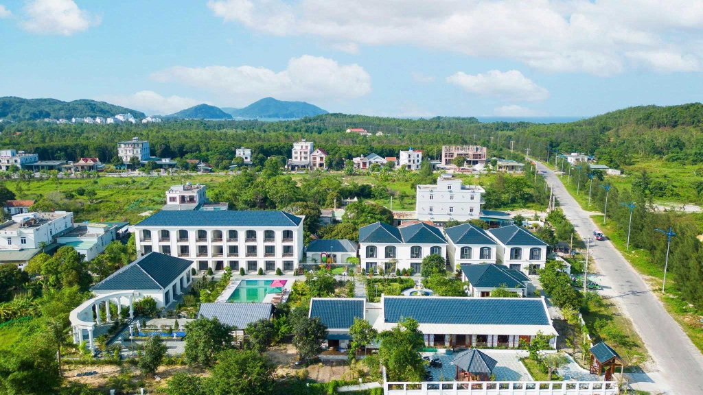 Hạ tầng lưu trú đồng bộ, hiện đại trên xã đảo Minh Châu. 