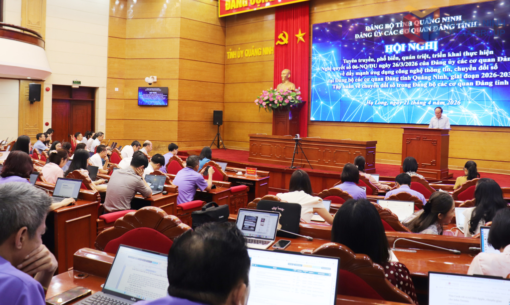 Đảng uỷ các cơ quan Đảng tỉnh tổ chức hội nghị tuyên truyền, phổ biến, quán triệt triển khai thực hiện Nghị quyết số 06-NQ/ĐU. 