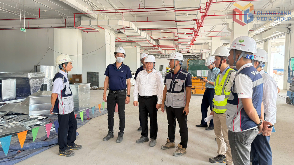 Đoàn công tác khảo sát công tác an toàn, vệ sinh lao động tại Công ty TNHH
