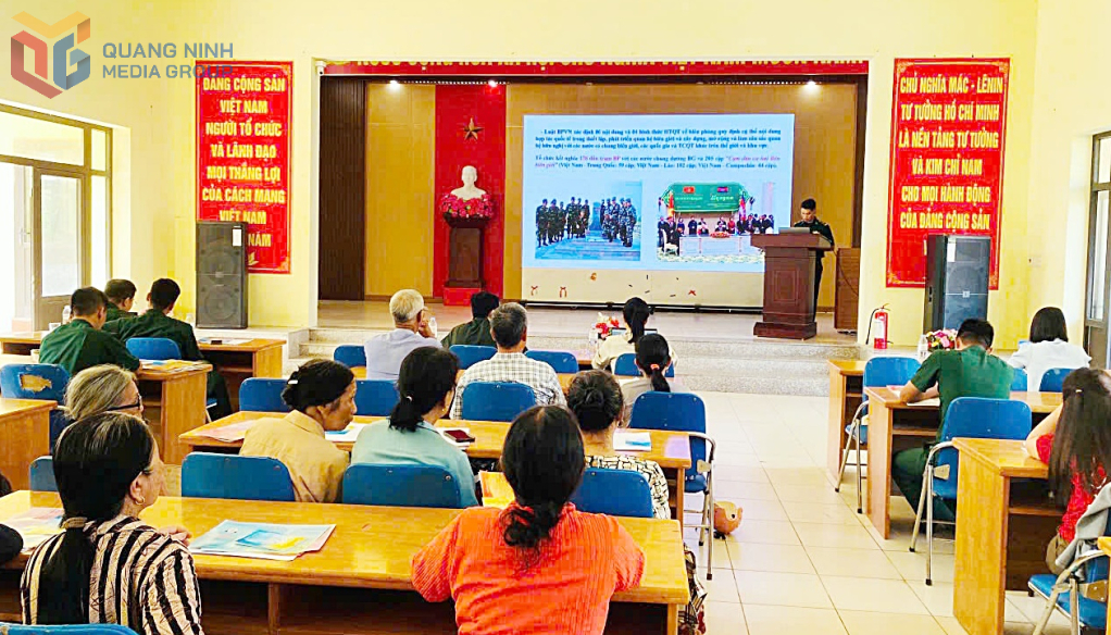 Đặc khu Cô Tô phối hợp với Đồn Biên phòng Thanh Lân tổ chức hội nghị tuyên truyền, phổ biến giáo dục pháp luật cho người dân trên địa bàn, tháng 5/2026.