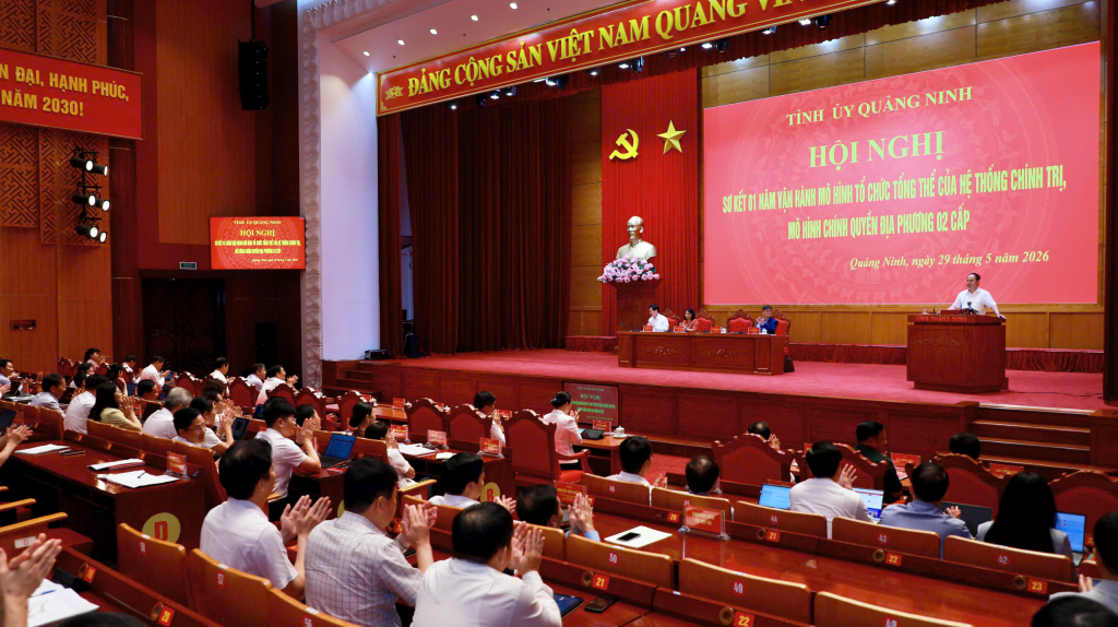 Sơ kết 1 năm vận hành mô hình tổ chức tổng thể của hệ thống chính trị, mô hình chính quyền địa phương 2 cấp