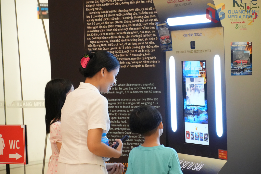 Khu vực tương tác, chụp hình mang lại nhiều trải nghiệm thú vị. 