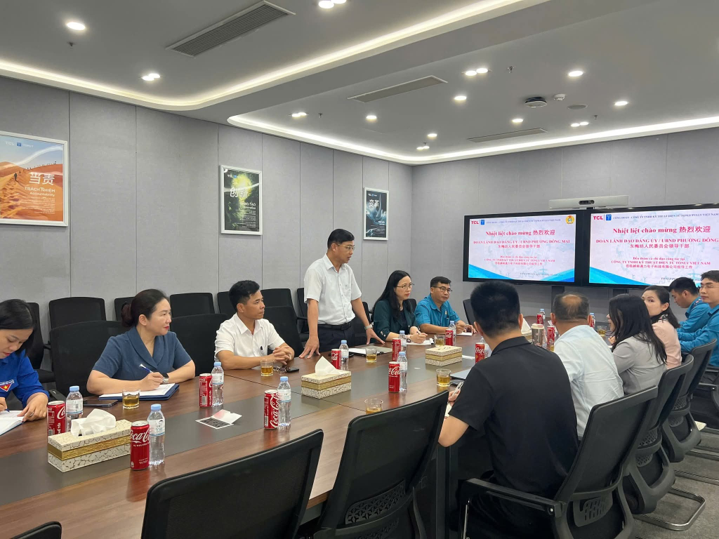 Phường Đông Mai đẩy mạnh công tác tuyên truyền, tạo sự đồng thuận từ phía doanh nghiệp FDI trong việc thành lập tổ chức Đảng.