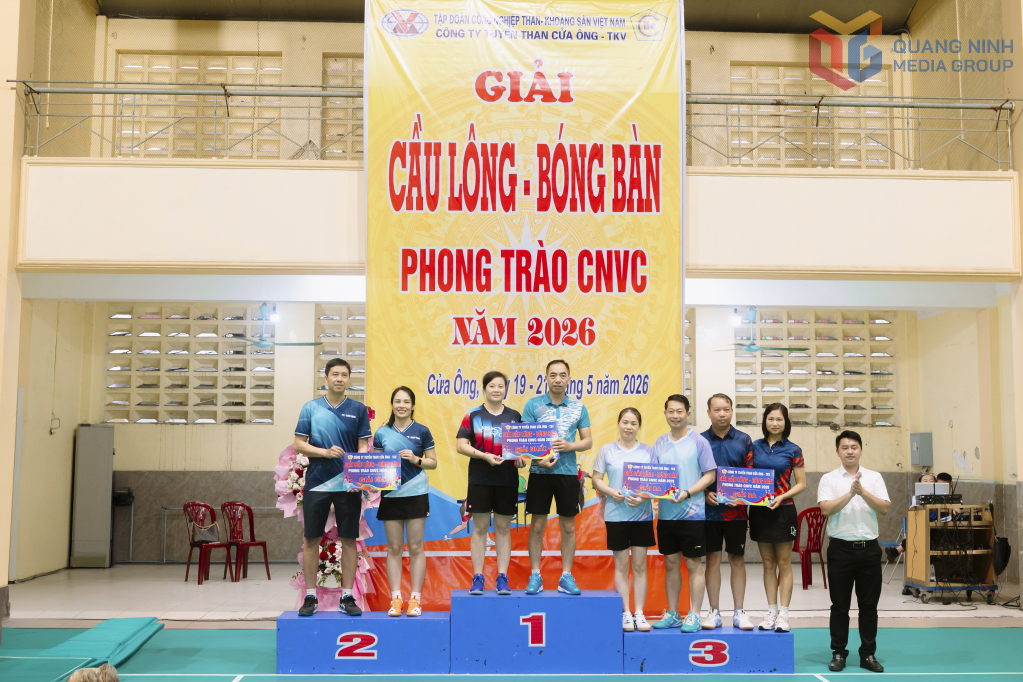 Tuyển than Cửa Ông là một trong những Công ty có phong trào thể thao rất mạnh của TKV.