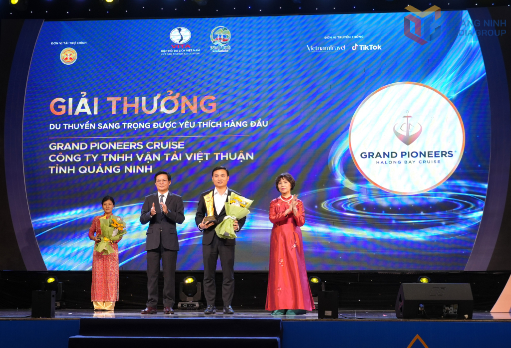 Các thương hiệu tàu du lịch trên Vịnh Hạ Long được vinh danh ở hạng mục