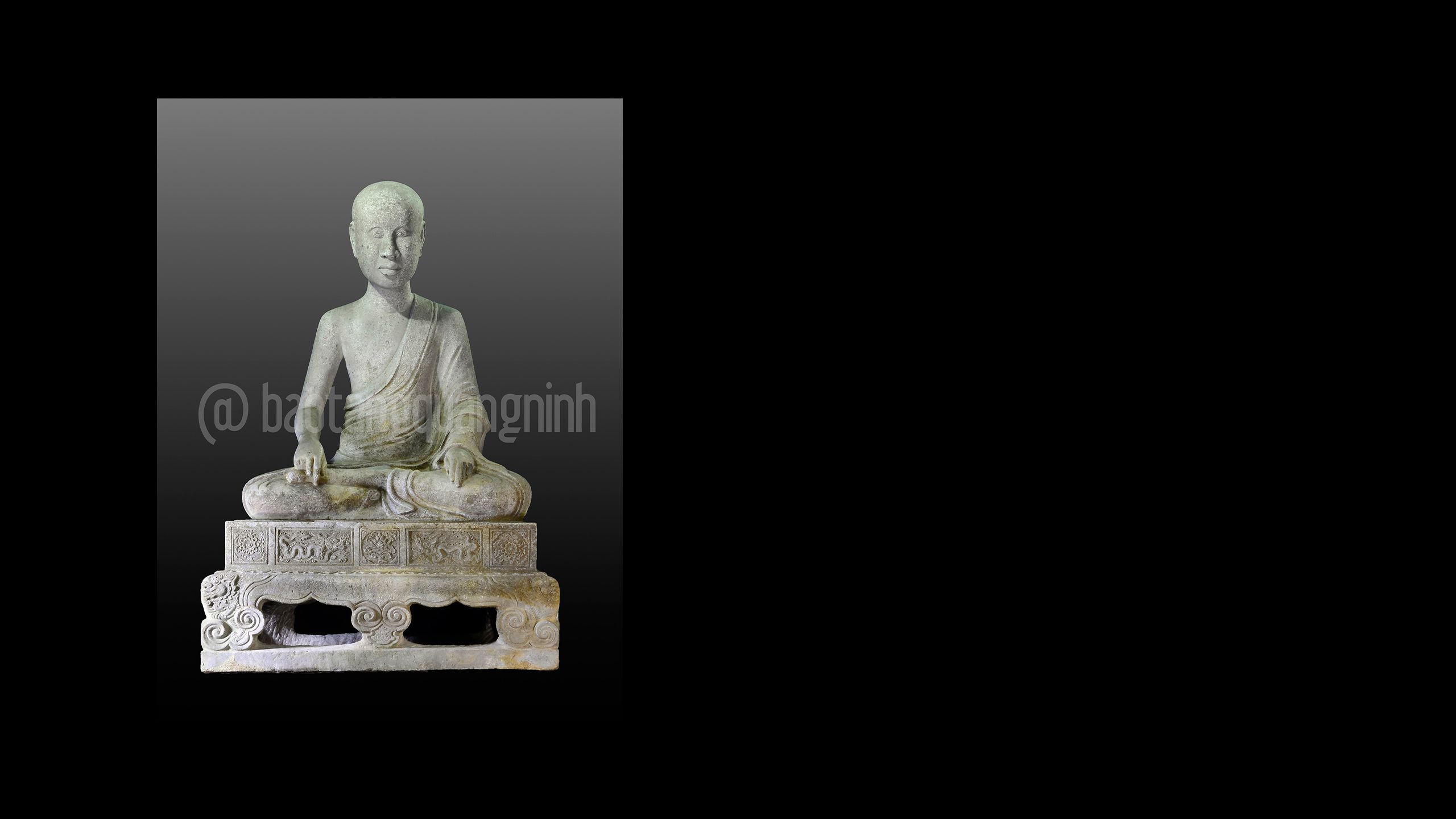 Tượng Phật Hoàng Trần Nhân Tông.